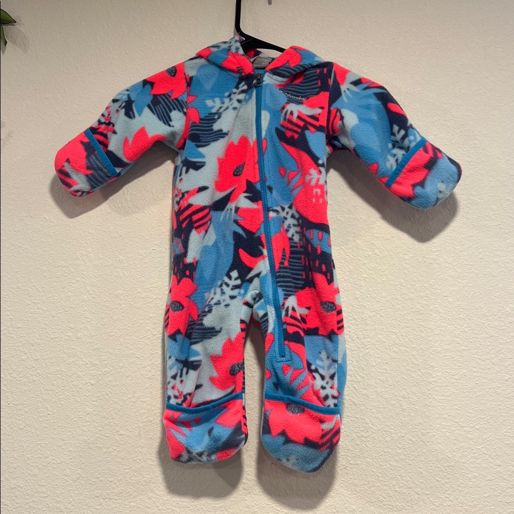 Columbia Blue and Pink Fall/Snow suite